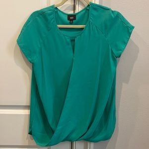 Mossimo Kelly Green Blouse